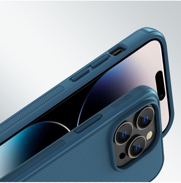 Nillkin Super Frosted Shield Pro Magnetic Case iPhone 14 Pro 6.1 2022 Svart