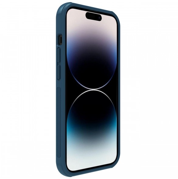 Nillkin Super Frosted Shield Pro Magnetic Case iPhone 14 Pro Max 6.7 2022 Blå