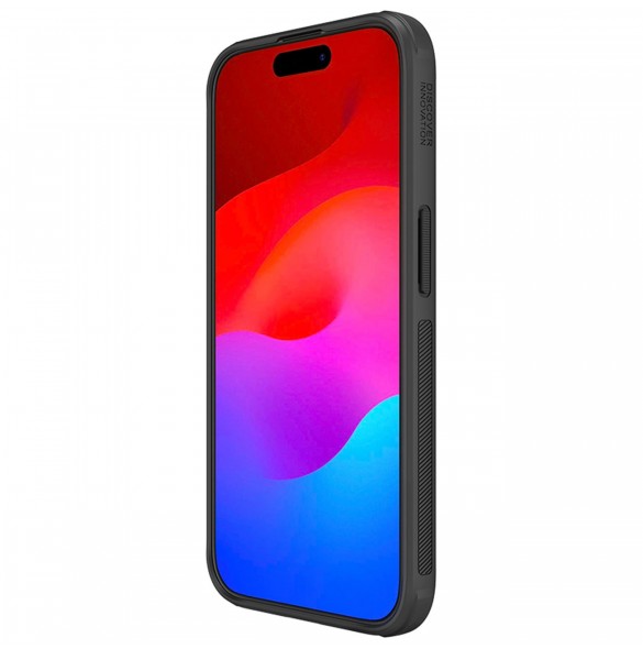 Nillkin Super Frosted Shield Pro förstärkt skal till iPhone 15 Pro - svart