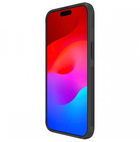 Nillkin Super Frosted Shield Pro förstärkt skal till iPhone 15 Pro Max - svart