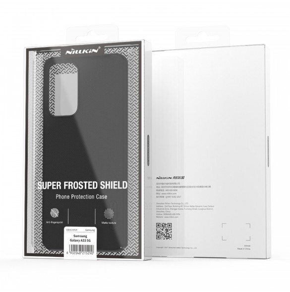 Nillkin Super Frosted Shield förstärkt fodral + ställ Samsung Galaxy A33 5G röd