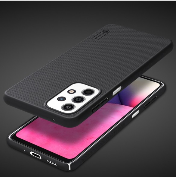 Nillkin Super Frosted Shield förstärkt fodral + ställ Samsung Galaxy A33 5G röd
