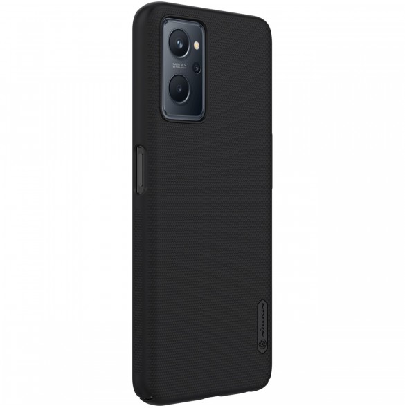Nillkin Super Frosted Shield Förstärkt Pouch Cover + Stand Realme 9i svart
