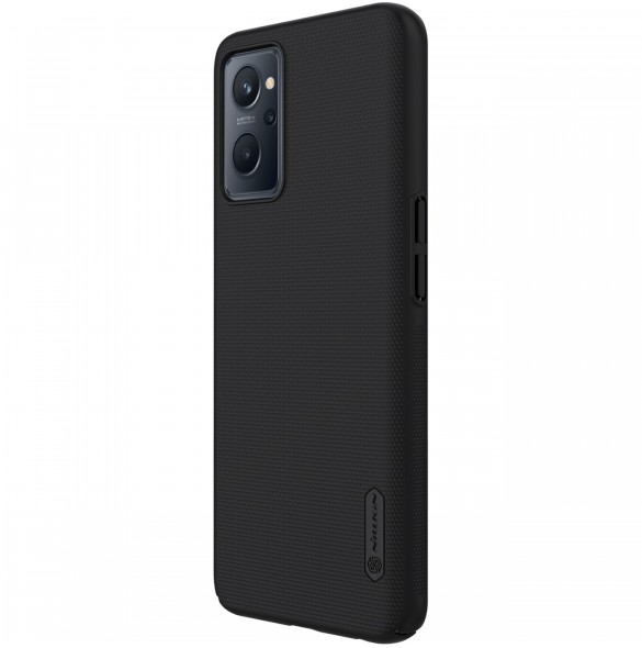 Nillkin Super Frosted Shield Förstärkt Pouch Cover + Stand Realme 9i svart