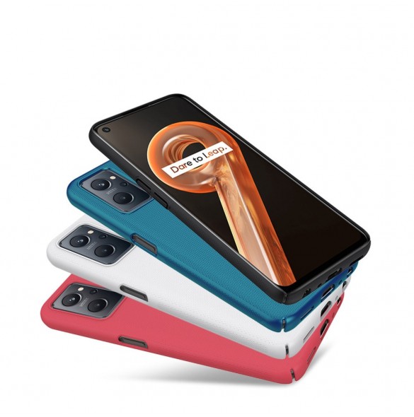 Nillkin Super Frosted Shield Förstärkt Pouch Cover + Stand Realme 9i svart