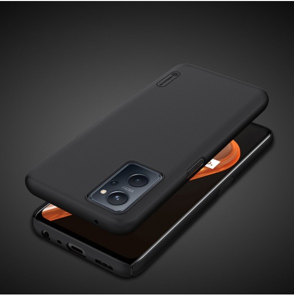 Nillkin Super Frosted Shield Förstärkt Pouch Cover + Stand Realme 9i svart