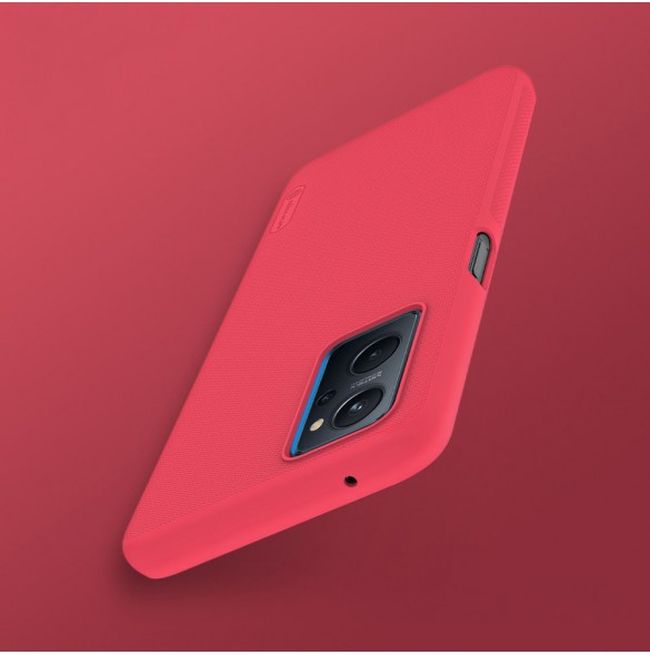 Nillkin Super Frosted Shield Förstärkt Pouch Cover + Stand Realme 9i svart
