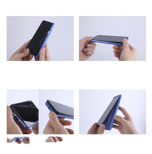 Nillkin Super Frosted Shield Förstärkt Pouch Cover + Stand Realme 9i svart