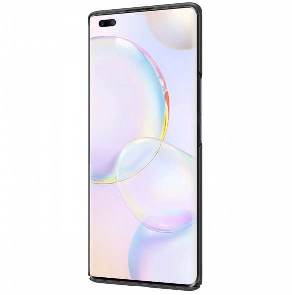 Nillkin Super Frosted Shield härdat fodral + ställ Honor 50 Pro svart