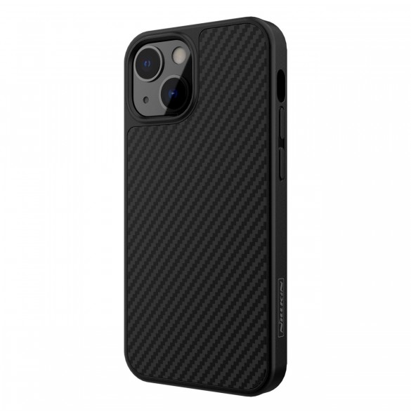 Nillkin Synthetic Fiber Carbon fodral till iPhone 13 svart