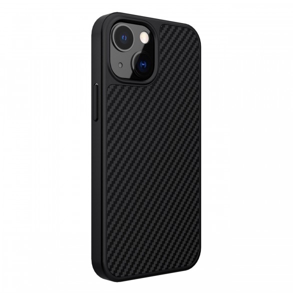 Nillkin Synthetic Fiber Carbon fodral till iPhone 13 svart