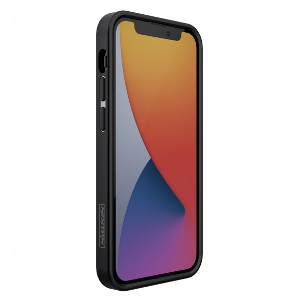 Nillkin Synthetic Fiber Carbon fodral till iPhone 13 svart