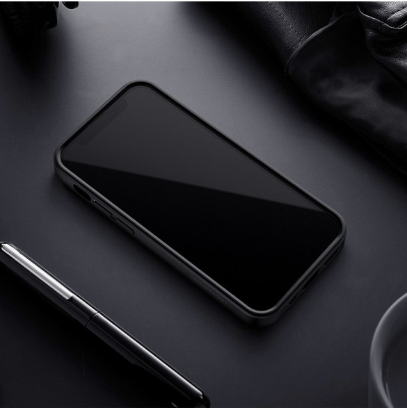 Nillkin Synthetic Fiber Carbon fodral till iPhone 13 svart