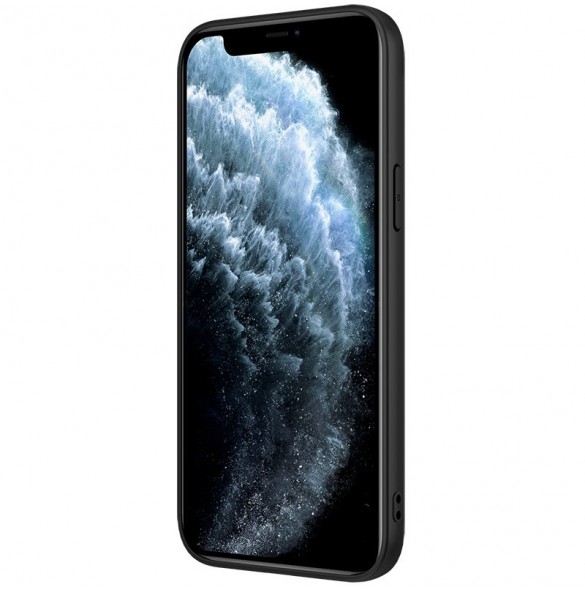 Nillkin Synthetic Fiber Case pansarskal till iPhone 12 Pro Max svart