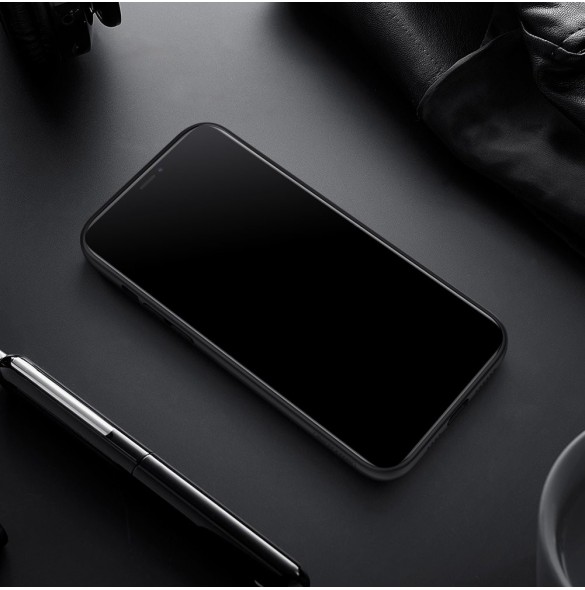 Nillkin Synthetic Fiber Case pansarskal till iPhone 12 Pro Max svart