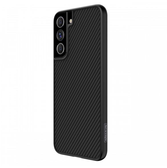 Nillkin syntetfiberfodral pansarskal till Samsung Galaxy S22 + (S22 Plus) svart