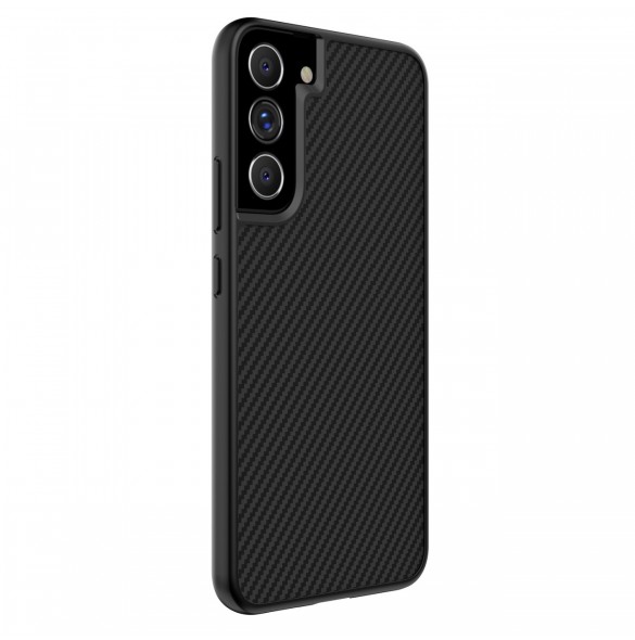 Nillkin syntetfiberfodral pansarskal till Samsung Galaxy S22 + (S22 Plus) svart