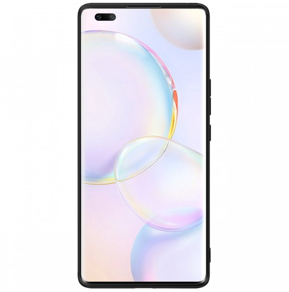 Nillkin Textured Case ett slitstarkt förstärkt fodral med en gelram och nylon på baksidan Honor 50 Pro svart