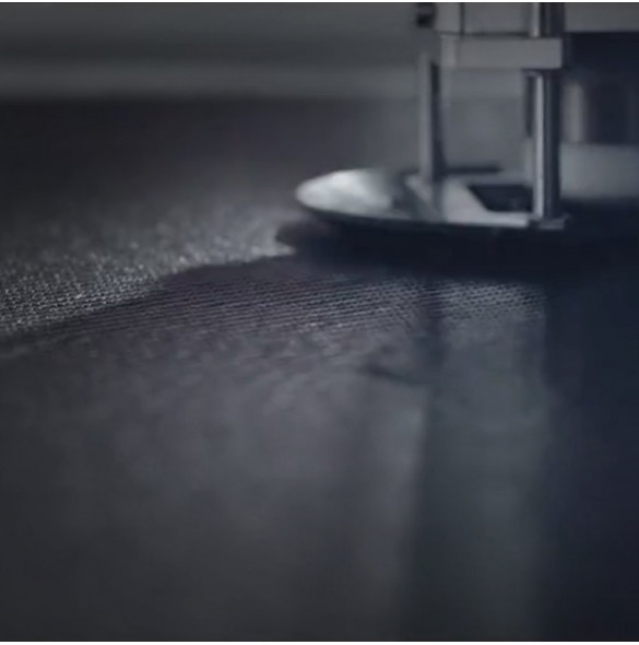Nillkin Textured Case ett slitstarkt förstärkt fodral med en gelram och nylon på baksidan Honor 50 SE svart