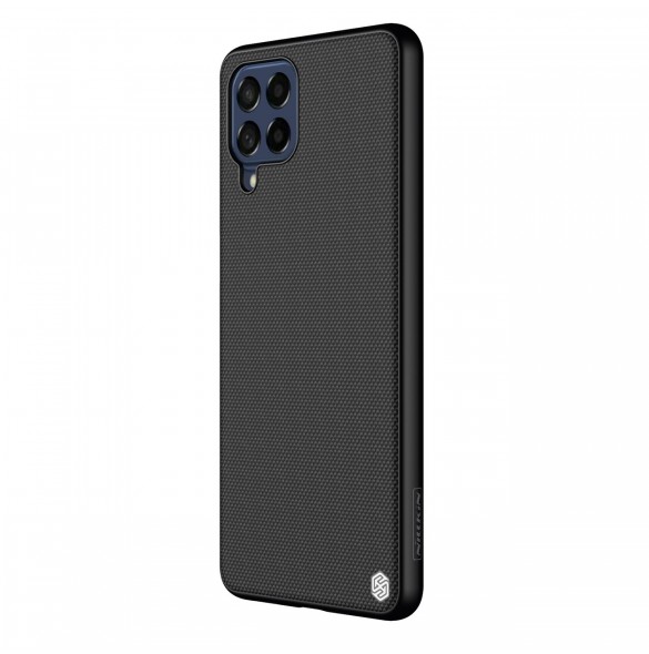 Nillkin Textured Case Slitstarkt förstärkt fodral med en gelram och nylon på baksidan Samsung Galaxy M53 5G svart