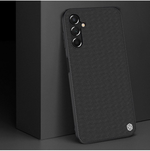 Nillkin Textured Case för Samsung Galaxy A14 5G / Galaxy A14 förstärkt nylonfodral svart