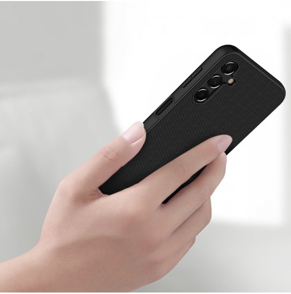 Nillkin Textured Case för Samsung Galaxy A14 5G / Galaxy A14 förstärkt nylonfodral svart