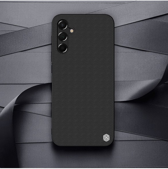 Nillkin Textured Case för Samsung Galaxy A14 5G / Galaxy A14 förstärkt nylonfodral svart