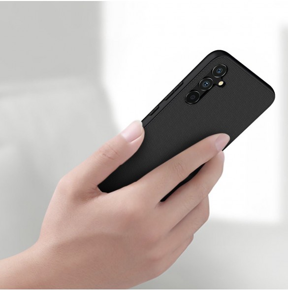 Nillkin Textured Case för Samsung Galaxy A34 5G förstärkt nylonfodral svart