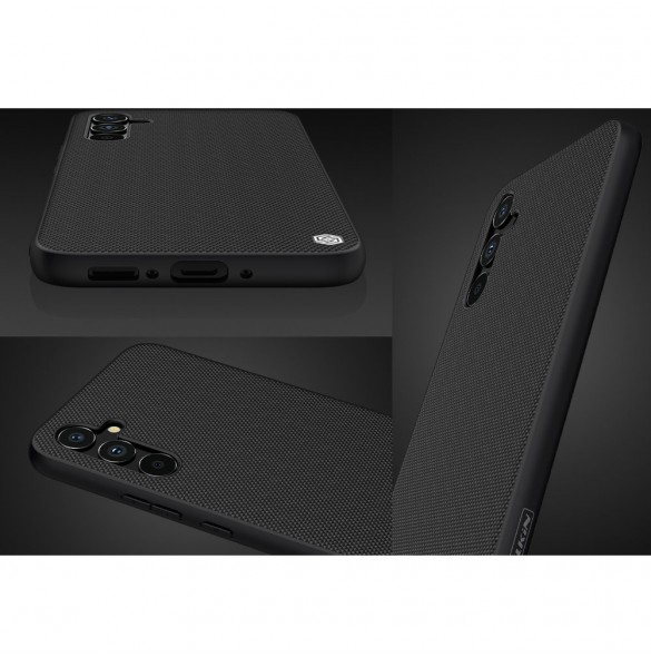 Nillkin Textured Case för Samsung Galaxy A34 5G förstärkt nylonfodral svart