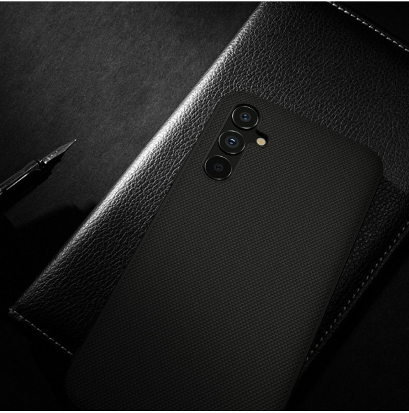 Nillkin Textured Case för Samsung Galaxy A34 5G förstärkt nylonfodral svart