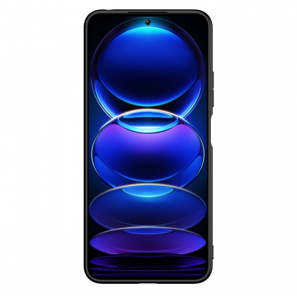 Nillkin Textured Case för Xiaomi Redmi Note 12 5G / Poco X5 5G Förstärkt nylonskydd Svart