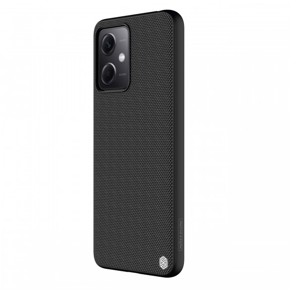 Nillkin Textured Case för Xiaomi Redmi Note 12 5G / Poco X5 5G Förstärkt nylonskydd Svart