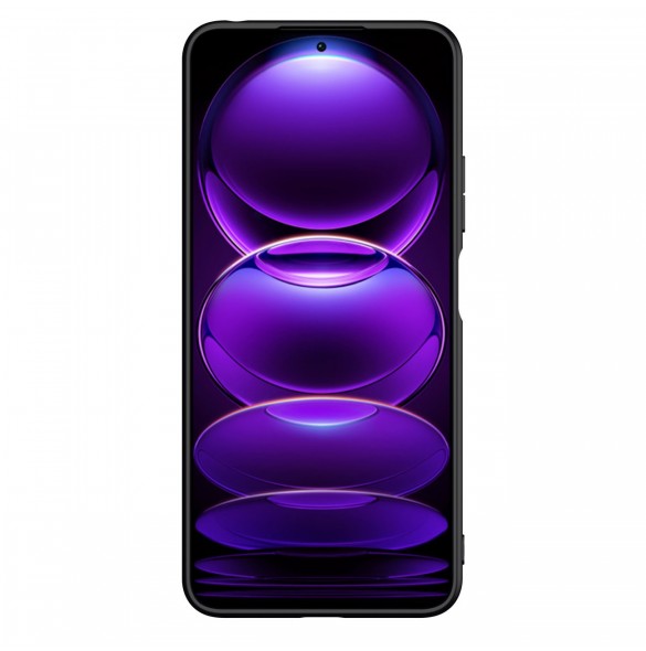 Nillkin Textured Case för Xiaomi Redmi Note 12 Pro+ förstärkt nylonfodral svart