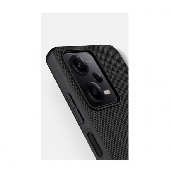 Nillkin Textured Case för Xiaomi Redmi Note 12 Pro+ förstärkt nylonfodral svart