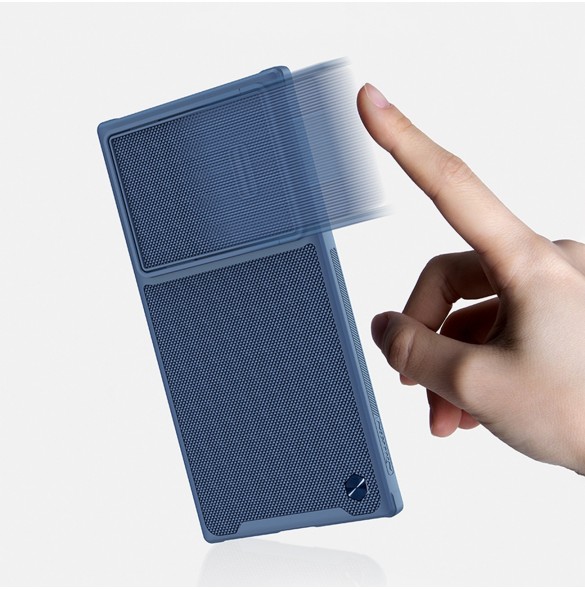 Nillkin Textured S Fodral till Samsung Galaxy S22 Ultra pansarskal med kamerafodral svart