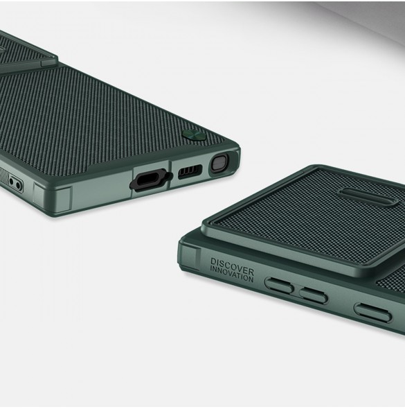 Nillkin Textured S Fodral till Samsung Galaxy S22 Ultra pansarskal med kamerafodral svart