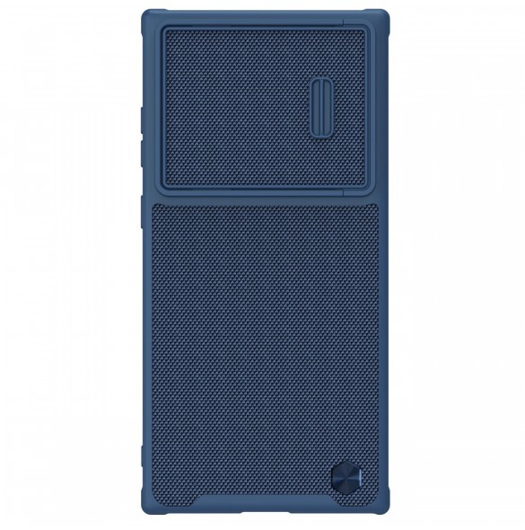Nillkin Textured S Fodral till Samsung Galaxy S22 Ultra pansarskal med kamerafodral blå