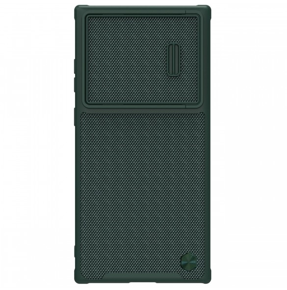 Nillkin Textured S Fodral till Samsung Galaxy S22 Ultra pansarskal med kamerafodral grönt