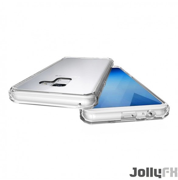 Genomskinligt och väldigt snyggt skydd Samsung Galaxy A8 2018 A530.