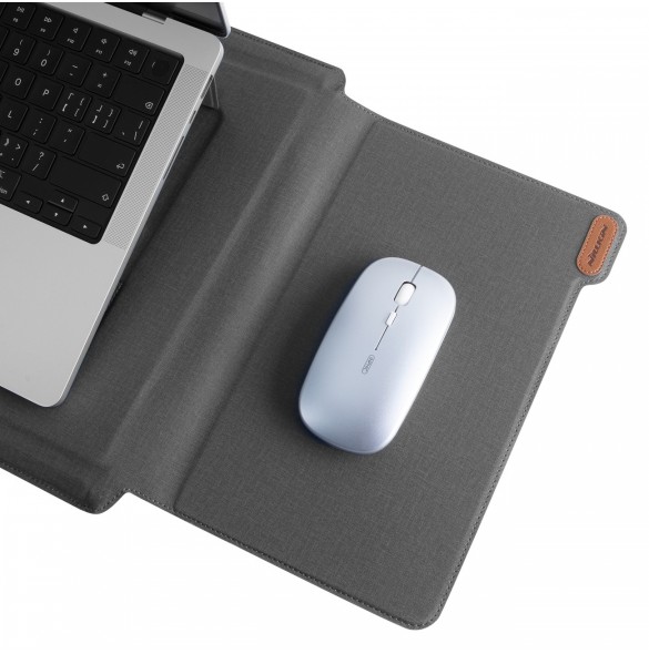 Nillkin mångsidigt fodral för bärbar dator för MacBook Laptop Upp till 16,1 tum bärbar datorväska Stativ Musmatta Grå