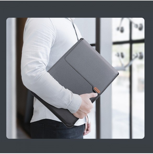Nillkin mångsidigt fodral för bärbar dator MacBook Laptop Upp till 16,1'' bärbar datorväska Stativ Musmatta Grön