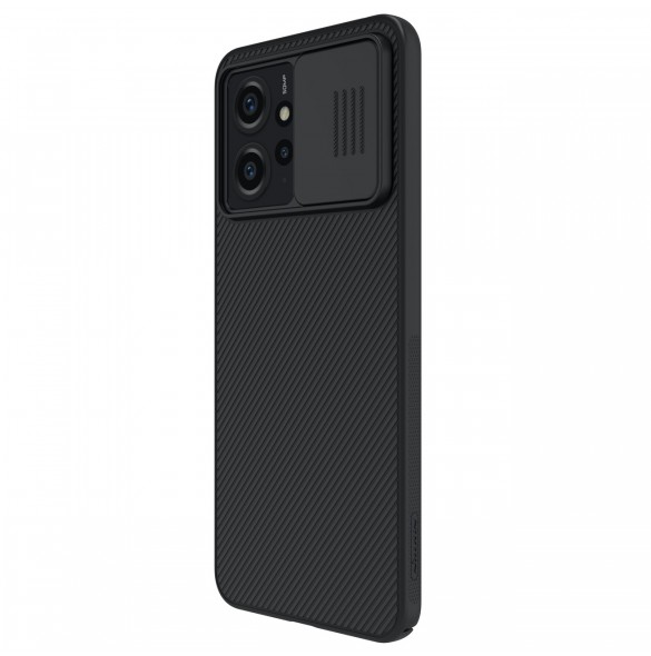 Xiaomi Redmi Note 12 Pansarfodral med Nillkin CamShield Fodral - Svart