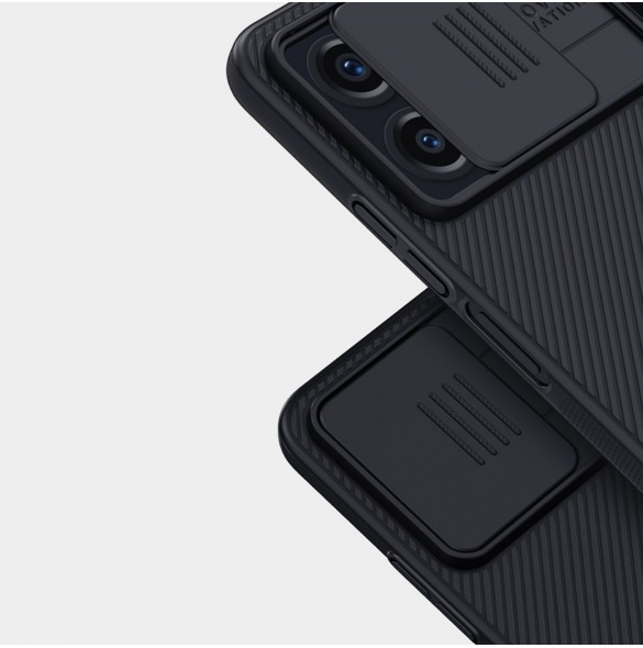 Xiaomi Redmi Note 12 Pansarfodral med Nillkin CamShield Fodral - Svart