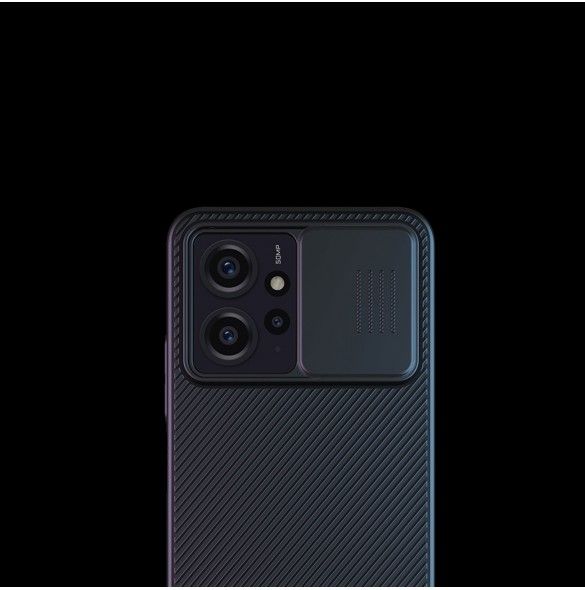 Xiaomi Redmi Note 12 Pansarfodral med Nillkin CamShield Fodral - Svart