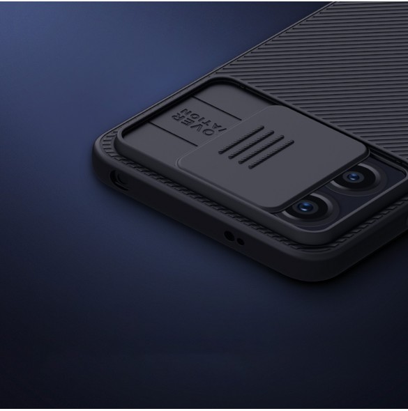 Xiaomi Redmi Note 12 Pansarfodral med Nillkin CamShield Fodral - Svart