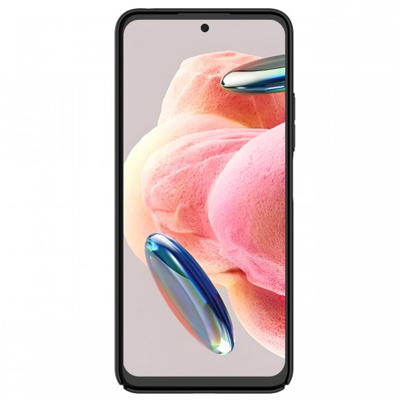 Xiaomi Redmi Note 12 Nillkin Super Frosted Shield pansarfodral - svart
