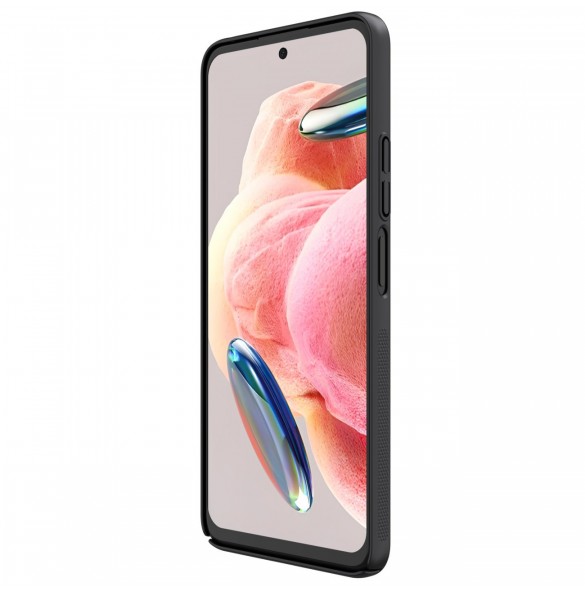 Xiaomi Redmi Note 12 Nillkin Super Frosted Shield pansarfodral - svart