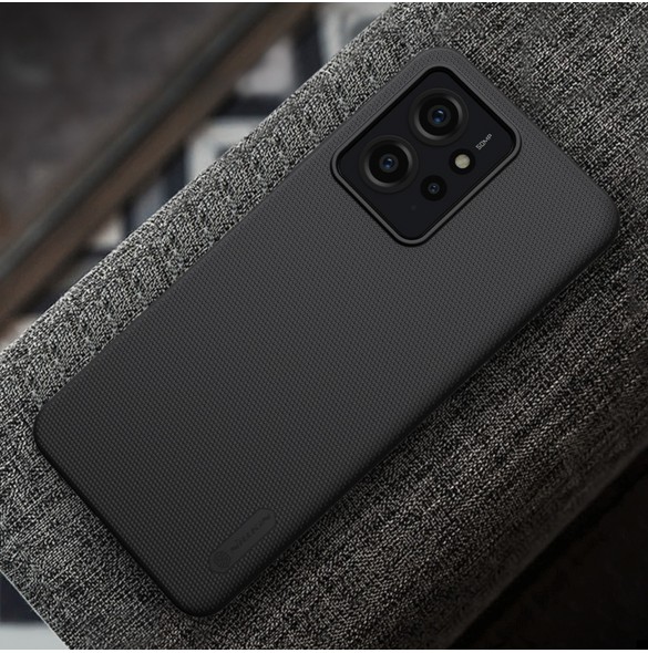 Xiaomi Redmi Note 12 Nillkin Super Frosted Shield pansarfodral - svart