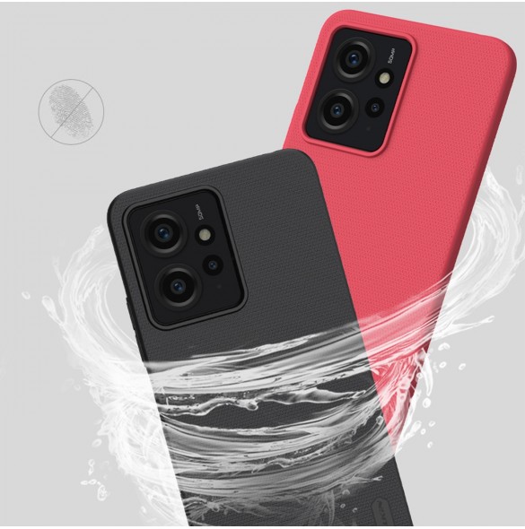 Xiaomi Redmi Note 12 Nillkin Super Frosted Shield pansarfodral - svart