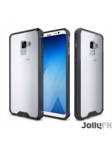 Svart och väldigt snyggt skydd Samsung Galaxy A8 2018 A530.